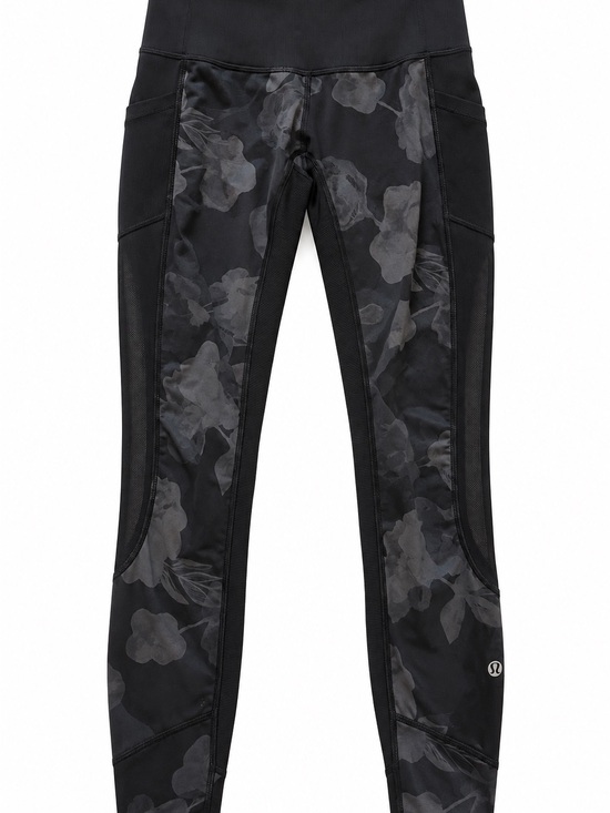 lululemon athletica Pants - Lululemon Inspire Tight II Floral Mesh Leggings – Size 6